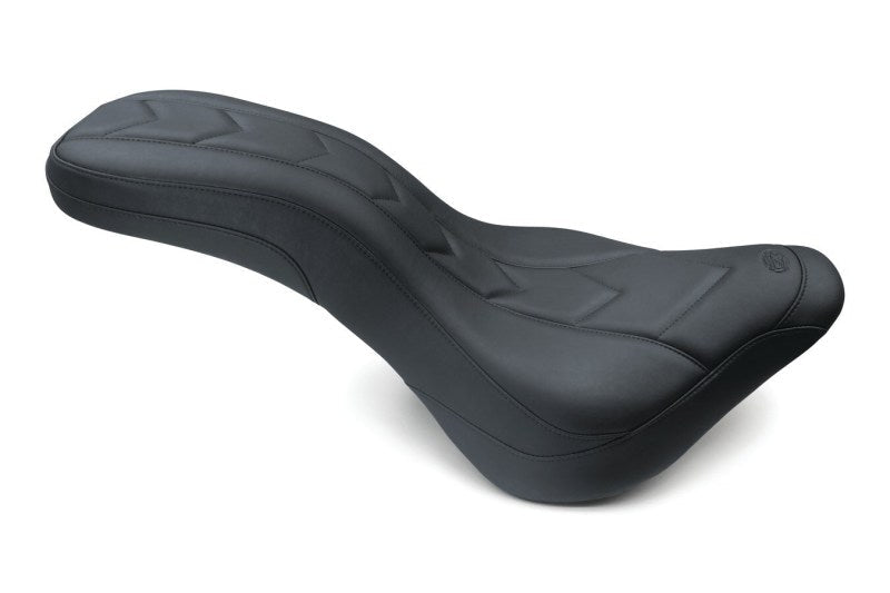 Mustang 18 - 21 Harley Heritage Classic & Deluxe DayTripper 1PC Seat Apex - Black - JDMuscleShop the look 2mmp75884