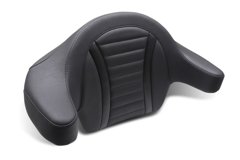Mustang 23 - 24 HD CVO Road Glide| ST, 2024 Rd Glide and Street Glide Deluxe Pass Arm Backrest - Black - JDMuscleShop the look 2mmp88403