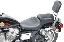 Mustang 82 - 03 Harley Sportster Standard Touring 1PC Seat - Black - JDMuscleShop the look 2mmp75740