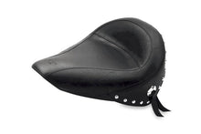 Mustang 84 - 06 Harley Standard Rear Tire Standard Touring Solo Seat w/Studs - Black - JDMuscleShop the look 2mmp75084