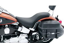 Mustang 84 - 99 Harley Standard Rear Tire DayTripper 1PC Seat - Black - JDMuscleShop the look 2mmp76372