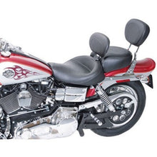 Mustang 91 - 05 Harley Dyna Wide Touring Recessed Passenger Seat - Black - JDMuscleShop the look 2mmp79139
