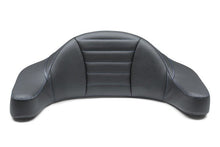 Mustang 93 - 13 HD FL Super Touring Extended Arm Wrap - Around Backrest Deluxe - Black w/Blue Stitching - JDMuscleShop the look 2mmp79013SB