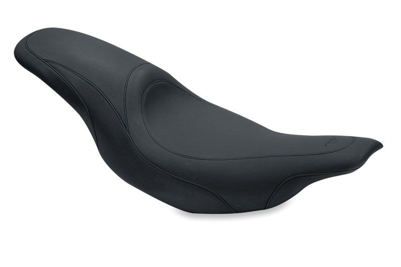 Mustang 97 - 07 Harley Electra Glide, Rd Glide Tripper Fastback 1PC Seat - Black - JDMuscleShop the look 2mmp76589