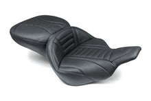 Mustang 97 - 07 Harley Electra Glide,Rd Glide Super Touring 1PC Seat Deluxe - Black - JDMuscleShop the look 2mmp76739