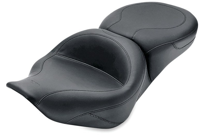 Mustang 97 - 07 Harley Road King, 06 - 07 Street Glide, 00 - 05 Eagle Std Touring Pass Seat - Black - JDMuscleShop the look 2mmp75464