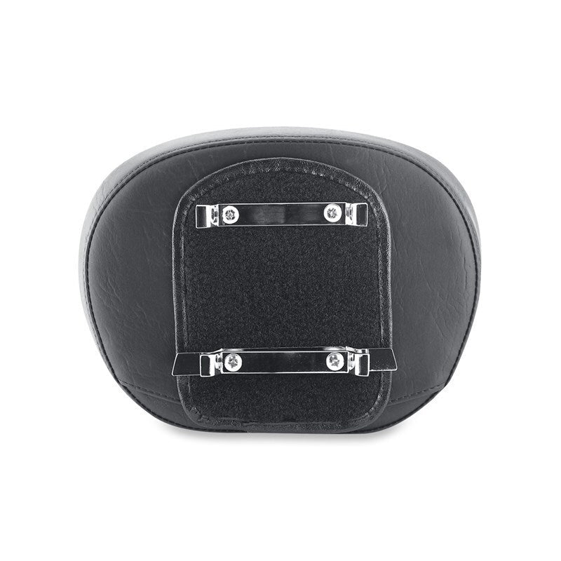 Mustang Harley Low Medallion Sissy Bar Pad | 12 inch x 9 inch - Black - JDMuscleShop the look 2mmp79059