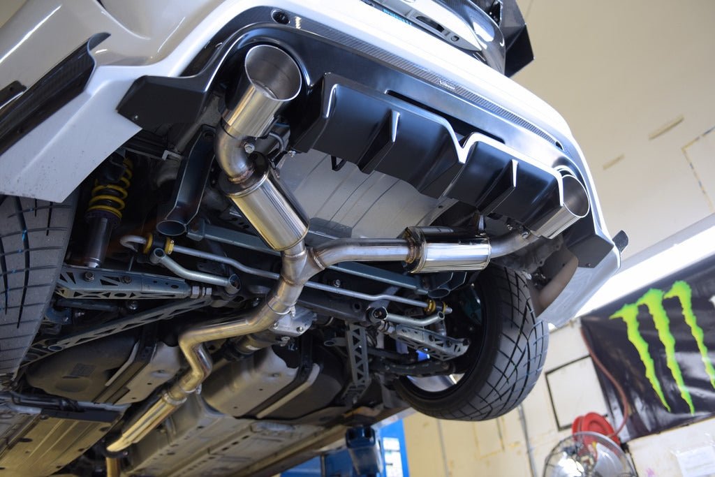 MXP 13 - 16 FR - S / 13 - 22 BRZ / 17 - 22 86 Comp RS Cat Back Exhaust Blue Burnt tips | MXCRFT86B - JDMuscleCat Back Exhaust SystemMXPMXCRFT86B