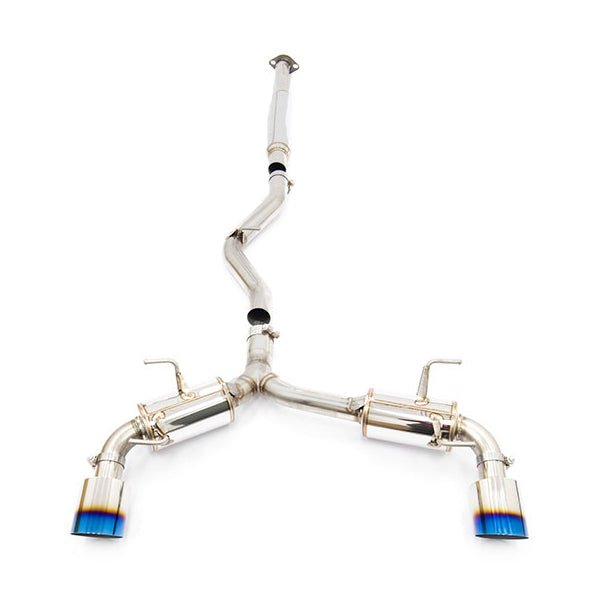 MXP 13 - 16 FR - S / 13 - 22 BRZ / 17 - 22 86 Comp RS Cat Back Exhaust Blue Burnt tips | MXCRFT86B - JDMuscleCat Back Exhaust SystemMXPMXCRFT86B