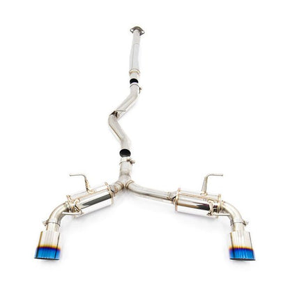MXP 13 - 16 FR - S / 13 - 22 BRZ / 17 - 22 86 Comp RS Cat Back Exhaust Blue Burnt tips | MXCRFT86B - JDMuscleCat Back Exhaust SystemMXPMXCRFT86B