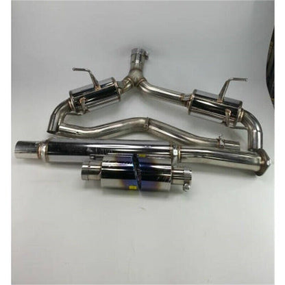 MXP 13 - 16 FR - S / 13 - 22 BRZ / 17 - 22 86 Comp RS Cat Back Exhaust Blue Burnt tips | MXCRFT86B - JDMuscleCat Back Exhaust SystemMXPMXCRFT86B