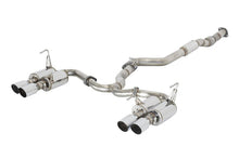 MXP 15-21 WRX/STI Comp RS Catback Exhaust w/ Quad Exit Stainless Steel Tips | MXCRVA