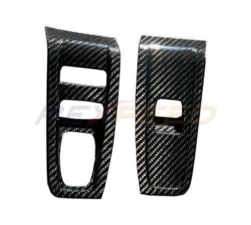 Rexpeed 2022+ GR86 / BRZ Dry Carbon Door Switch Panel Cover | FR91U