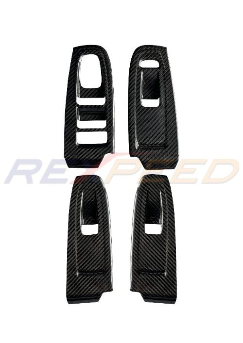 Rexpeed 22-24 WRX S4 (VB) Dry Carbon Window Switch Panel Cover (LHD) | G97