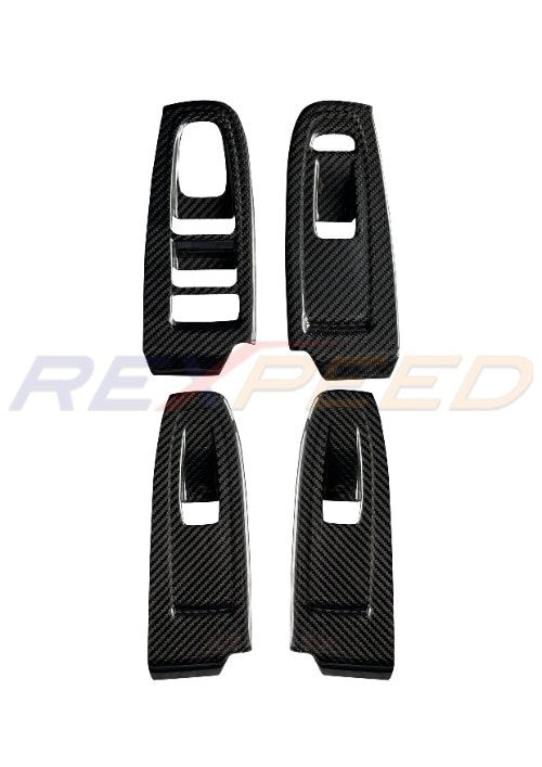 Rexpeed 22-24 Subaru WRX S4 (VB) Dry Carbon Window Switch Panel Cover (LHD) | G97