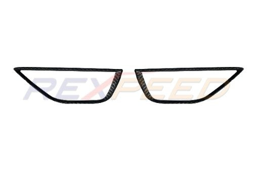 Rexpeed 2022+ GR86/BRZ Dry Carbon Interior Door Handle Frame Cover | FR157