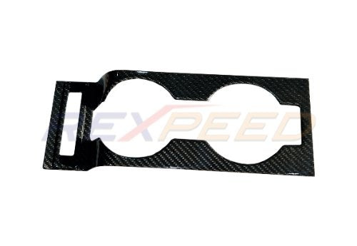 Rexpeed 2022+ GR86 / BRZ Dry Carbon Center Cup Holder Frame Trim - Gloss | FR140