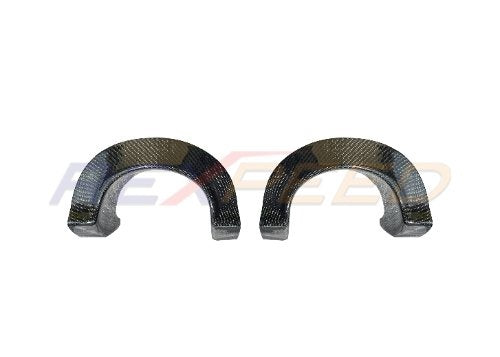 Rexpeed 2022+ GR86 / BRZ Dry Carbon Exhaust Shield Covers | FR162