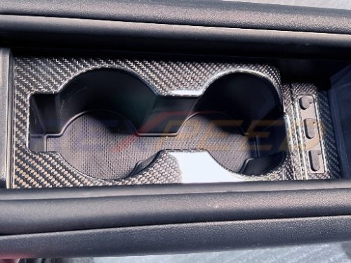 Rexpeed 2022+ GR86 / BRZ Dry Carbon Center Cup Holder Frame Trim – Matte | FR140M