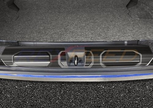 Rexpeed 22-24 Subaru WRX Rear Stainless Steel Guard - Black | G122B