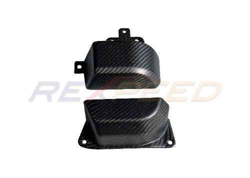 Rexpeed 2022+ GR86 / BRZ Dry Carbon Cam Pulley Belt Cover - Gloss | FR164