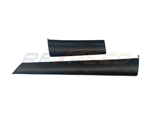 Rexpeed 22-24 WRX VB Dry Carbon Fiber Dash Trim Covers (LHD Only) | G83