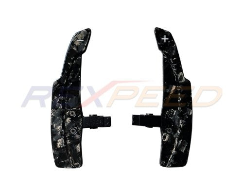 Rexpeed 2017+ FRS/BRZ / 2022+ GR86/BRZ AT Forged Carbon Shift Paddles Full Replacement - Gloss | FR136FC