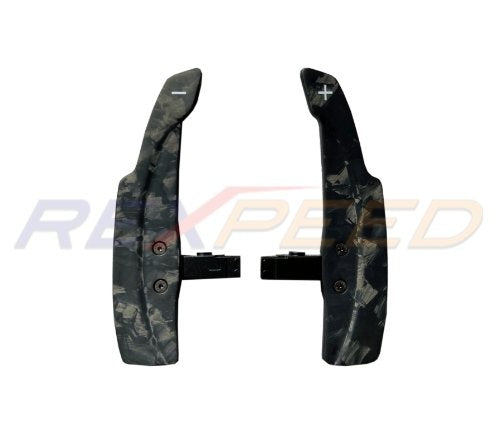 Rexpeed 2017+ FRS/BRZ / 2022+ GR86/BRZ AT Forged Carbon Shift Paddles Full Replacement - Matte | FR136FCM