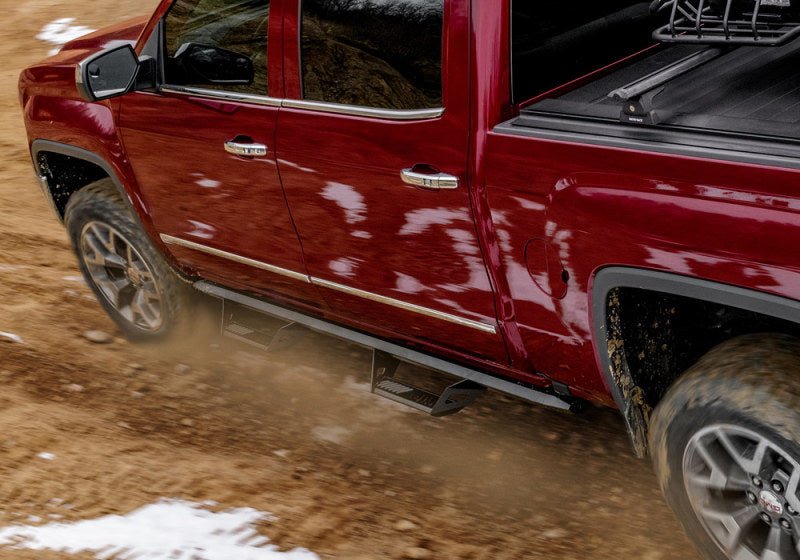N - Fab 2022 Nissan Frontier CC (All Beds) Predator PRO Step System - Cab Length - Tex. Black - JDMuscleNon - CategorizednfbPRN2273CC-TX