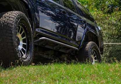 N - Fab Trail Slider Steps 2022 Nissan Frontier CC (All Beds) Gas SRW - Cab Length - Textured Black - JDMuscleNon - CategorizednfbTSN22CC-TX
