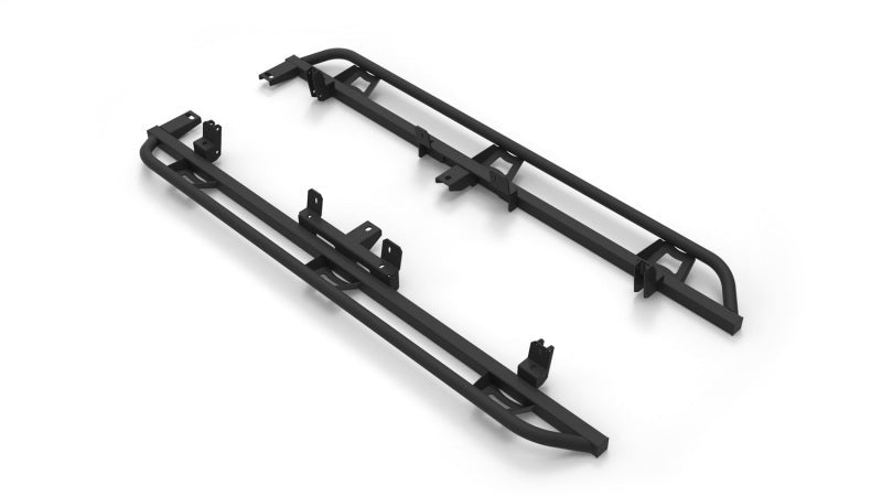 N - Fab Trail Slider Steps 2022 Nissan Frontier CC (All Beds) Gas SRW - Cab Length - Textured Black - JDMuscleNon - CategorizednfbTSN22CC-TX