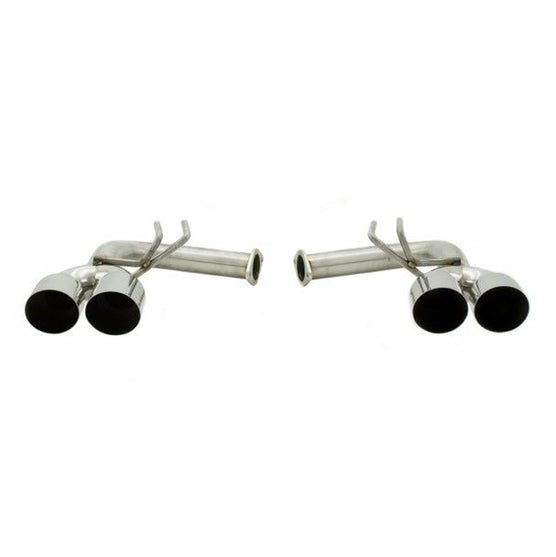 Nameless Performance [11 - 21 WRX Sedan, 11 - 21 STI Sedan] Axle Back Polished Tips and No Muffler for Invidia Q300 / R400 Catback Exhaust Systems | SUAB15STI - INV - 35SSW - JDMuscleAxle Back ExhaustsSUAB15STI-INV-35SSW