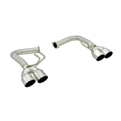 Nameless Performance [11 - 21 WRX Sedan, 11 - 21 STI Sedan] Axle Back Polished Tips and No Muffler for Invidia Q300 / R400 Catback Exhaust Systems | SUAB15STI - INV - 35SSW - JDMuscleAxle Back ExhaustsSUAB15STI-INV-35SSW