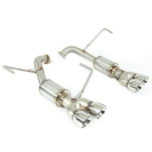 Nameless Performance [15 - 21 WRX, 15 - 18 STI] Axle Back Exhaust w/ 3" Double Wall Polished Tips and 4" Mufflers | SUAB15WRX - 4MU - 30SDW - JDMuscleAxle Back ExhaustsSUAB15WRX-4MU-30SDW