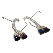 Nameless Performance [15 - 21 WRX, 15 - 18 STI] Catback 3.5" Single Wall Neochrome Tips and No Muffler | SUCB15WRX - 0MU - 35NEO - JDMuscleCat Back Exhaust SystemSUCB15WRX-0MU-35NEO