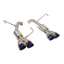 Nameless Performance [15 - 21 WRX, 15 - 18 STI] Catback w/ 3.5" Single Wall Neochrome Tips and 4" Mufflers | SUCB15WRX - 4MU - 35NEO - JDMuscleCat Back Exhaust SystemSUCB15WRX-4MU-35NEO