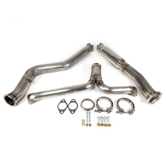 Nameless Performance [15 - 21 WRX, 15 - 18 STI] Catback w/ 3.5" Single Wall Polished Tips and 5" Mufflers | SUCB15WRX - 5MU - 35SSW - JDMuscleCat Back Exhaust SystemSUCB15WRX-5MU-35SSW