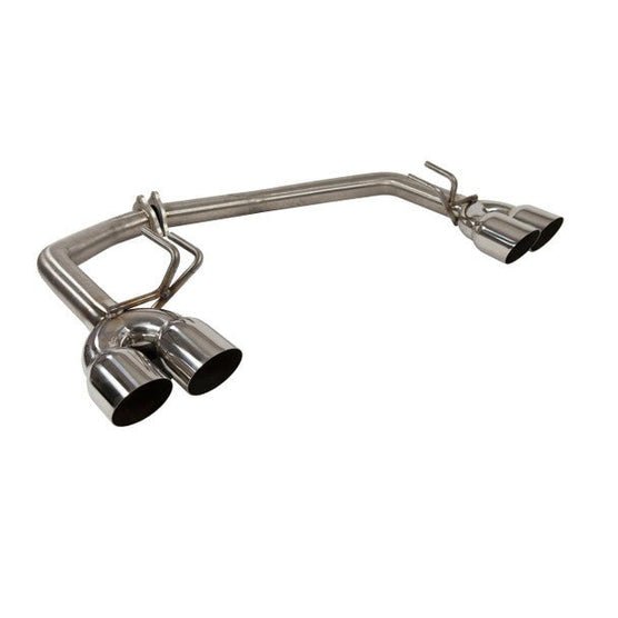 Nameless Performance [15 - 21 WRX, 15 - 18 STI] SPT Midpipe Axle Back 3.5" Single Wall Polished Tips and No Muffler | SUABSPT - 35SSW - JDMuscleAxle Back ExhaustsSUABSPT-35SSW