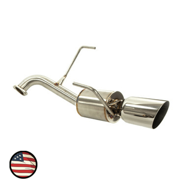 Nameless Performance [17 - 23 2.0i Impreza Sedan] Axleback w/ 3.5" Single Wall Polished Tip and 5" Muffler | SUAB17IMP - SEDAN - 5MU - 35SW - JDMuscleAxle Back ExhaustsSUAB17IMP-SEDAN-5MU-35SW