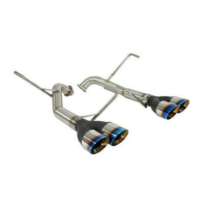 Nameless Performance [22 - 26 WRX] Catback Exhaust - JDMuscleCat Back Exhaust SystemSUCB22WRX-0MU-30NEO3" Neochrome Double WallMuffler Delete