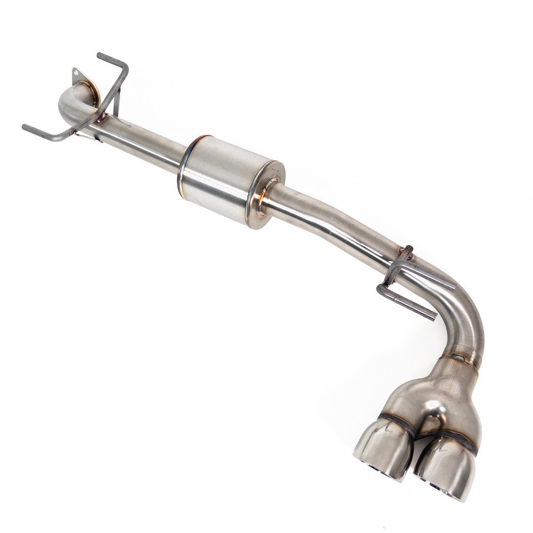 Nameless Performance [24+ Impreza] Axleback Exhaust 5" Muffler - 3" Dual Tip - JDMuscleAxle Back ExhaustsSUAB24IMP-5MU-30SDW