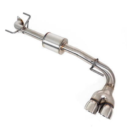 Nameless Performance [24+ Impreza] Axleback Exhaust 5" Muffler - 3" Dual Tip - JDMuscleAxle Back ExhaustsSUAB24IMP-5MU-30SDW