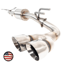 Nameless Performance [24+ Impreza] Axleback Exhaust 5" Muffler - 3" Dual Tip - JDMuscleAxle Back ExhaustsSUAB24IMP-5MU-30SDW