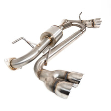 Nameless Performance [24+ Impreza] Axleback Exhaust 5" Muffler - Quad Exit - 3" Double Wall Tips - JDMuscleAxle Back ExhaustsSUAB24IMW-QUAD-5MU-30SDW