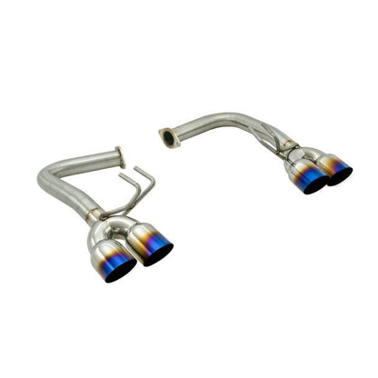 Nameless Performance 11-21 Subaru WRX Sedan / 11-21 STI Sedan Axle Back Neochrome Tips for Invidia Q300 / R400 Catback Exhaust Systems  | SUAB15STI-INV-35NEO