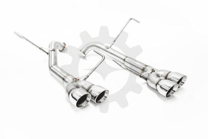 Nameless Performance 15-21 Subaru WRX / 15-18 STI Axle Back 3" Double Wall Polished Tips | SUAB15WRX-0MU-30SDW