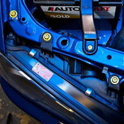Nissan Skyline R34 (1998 - 2002) Titanium Engine Bay Kit - JDMuscleHardware KitsNIS-034-Ti-GLDGold