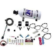 Nitrous Express [03-18 350Z/370Z, G35/G37] Dual Nozzle Nitrous System, 35-150 HP with 5 lb Bottle - JDMuscleNitrous Kitsnex20716-05