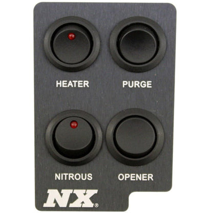 Nitrous Express 05 - 14 Ford Mustang Custom Switch Panel with Interchangeable Laser Engraved Nameplates | nex15785 - JDMuscleSPK339017