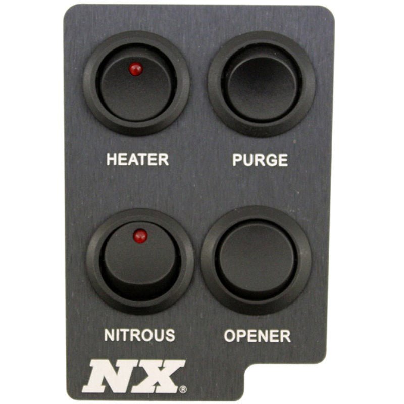 Nitrous Express 05 - 14 Ford Mustang Custom Switch Panel with Interchangeable Laser Engraved Nameplates | nex15785 - JDMuscleSPK339017